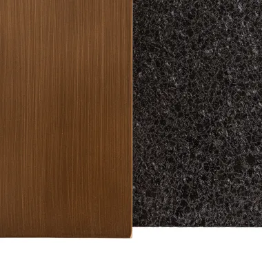 Konsola BAZEL czarno złota 130 x 85 x 40cm / 3520