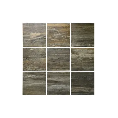 Szafka RTV RUSSO 4 drzwiowa brązowa 200 x 50 x 40cm / 6903