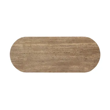 RUSSO Konsola brązowa 100 x 76 x 40cm / 6900