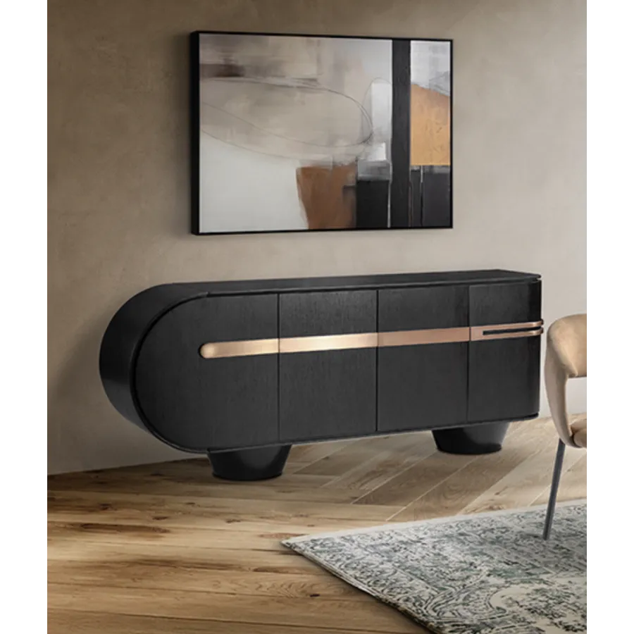 LUCA Komoda 4 drzwiowa 200 x 81 x 45cm / 505260