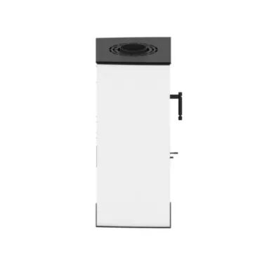 LUPO S Kominek wolnostojący jednostronny (białe panele boczne) 6,5 kW / LUPO S-W