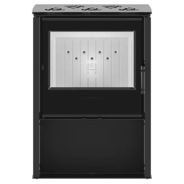 LUPO M Kominek wolnostojący z płyta grzewczą 8,7 kW / LUPO M-CP