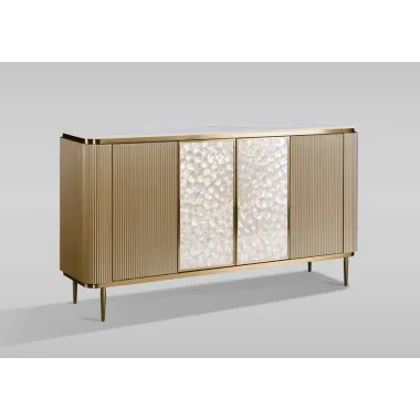 Livin Hill STILIG ST909 Komoda perłowe złoto 160 x 90 x 40cm / ST909