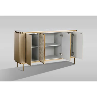 Livin Hill STILIG ST909 Komoda perłowe złoto 160 x 90 x 40cm / ST909