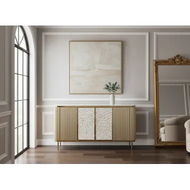 Livin Hill STILIG ST909 Komoda perłowe złoto 160 x 90 x 40cm / ST909