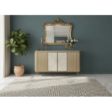 Livin Hill STILIG ST909 Komoda perłowe złoto 160 x 90 x 40cm / ST909