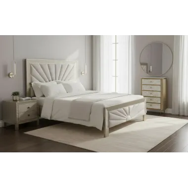 Livin Hill STILIG ST911 Komoda perłowe złoto 80 x 120 x 40cm / ST911