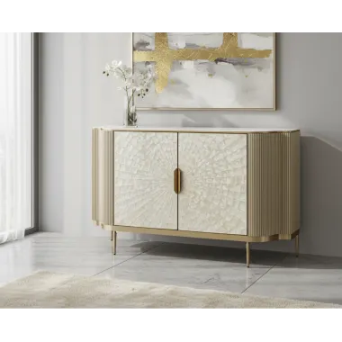 Livin Hill STILIG Komoda perłowe złoto 150cm / ST906