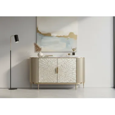 Livin Hill STILIG Komoda perłowe złoto 150cm / ST906