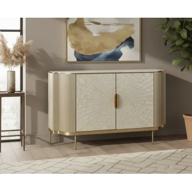 Livin Hill STILIG Komoda perłowe złoto 150cm / ST906