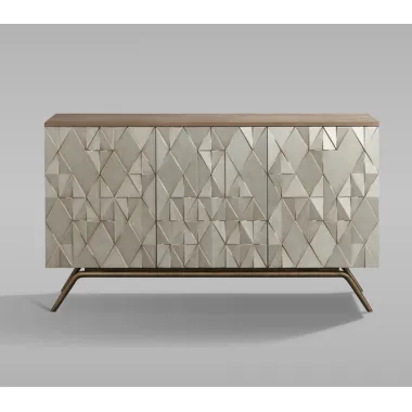 Livin Hill STILIG Komoda szampańskie złoto 3D 150cm / ST803