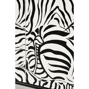 Livin Hill Stilig ST011 Komoda czarno biała MDF 183 x 90 x 40cm