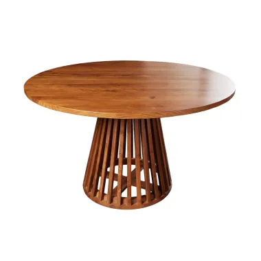 Invicta Stół do jadalni MAISON JADE akacja Ø 120cm / 44819