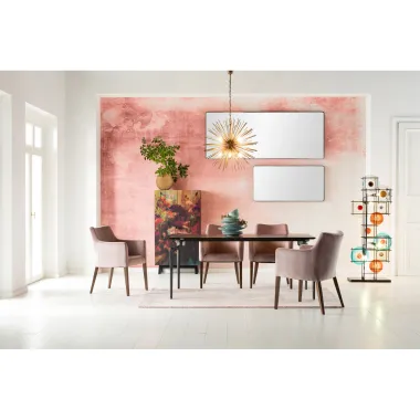 Kare Stół do jadalni BUG drewniany 200 x 77 x 90cm / 82556