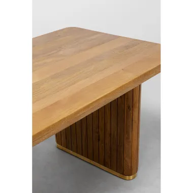 Kare Stół do jadalni PHOENIX drewniany 220 x 77 x 100cm / 83549