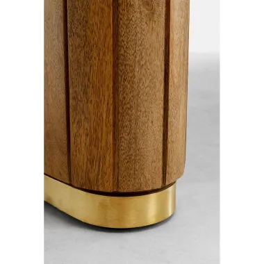 Kare Stół do jadalni PHOENIX drewniany 220 x 77 x 100cm / 83549