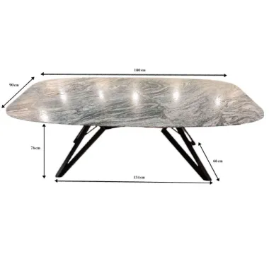 Kare Stół do jadalni OKINAWA 180 x 75 x 90cm / 86725