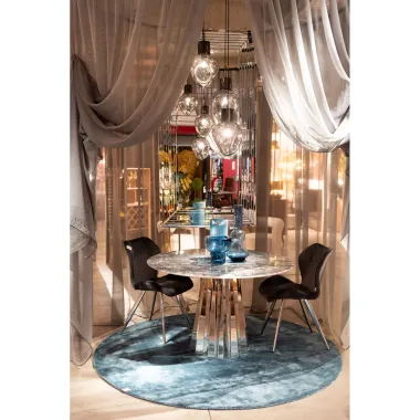 Kare Stół do jadalni AMORA STONE Ø 120cm / 70583