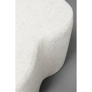 Kare Pufa LOVELY kremowy 34 x 36 x 35cm / 88001