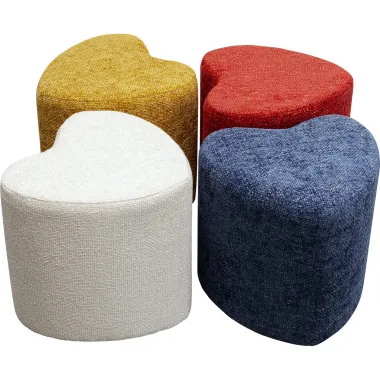 Kare Pufa LOVELY czerwony 34 x 36 x 35cm / 87999