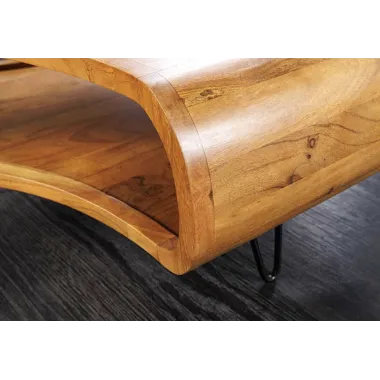 Invicta ORGANIC LIVING Stolik kawowy akacja brązowo miodowa / 47095