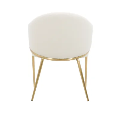 Modig M5-1 Krzesło perłowa biel boucle 60 x 76 x 63cm