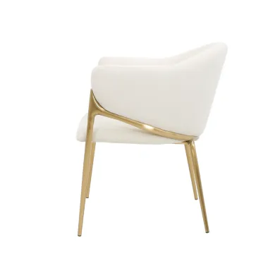 Modig M5-1 Krzesło perłowa biel boucle 60 x 76 x 63cm