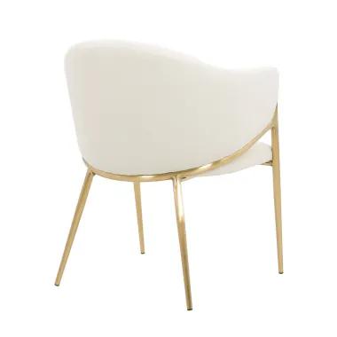 Modig M5-1 Krzesło perłowa biel boucle 60 x 76 x 63cm