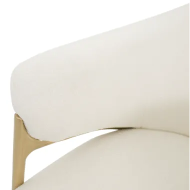 Modig M5-1 Krzesło perłowa biel boucle 60 x 76 x 63cm