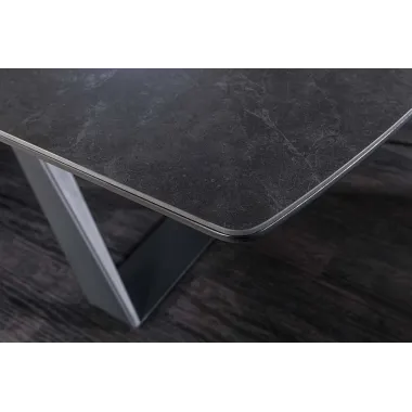 Invicta Stół rozkładany CONCORD ceramiczny grafit 180-230cm / 46499