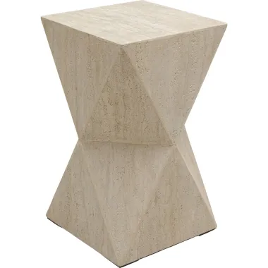 Kare Stolik boczny LUXURY TRIANGLE 32 x 53 x 32cm / 70698