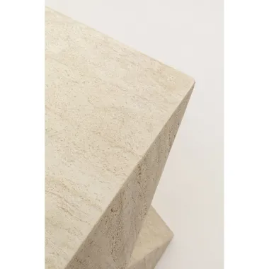 Kare Stolik boczny LUXURY TRIANGLE 32 x 53 x 32cm / 70698