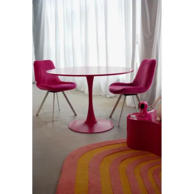 Kare Krzesło obrotowe BARON kremowe 57 x 88 x 63cm / 70916