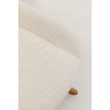 Kare Krzesło obrotowe BROADWAY kremowe 56 x 86 x61cm / 70742