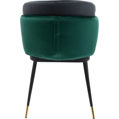 Kare Krzesło HOJAS zielono-szary 52 x 80 x 60m / 85585