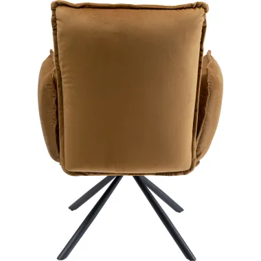 Kare Krzesło obrotowe CHELSEA zielony 65 x 90 x 60cm / 85770