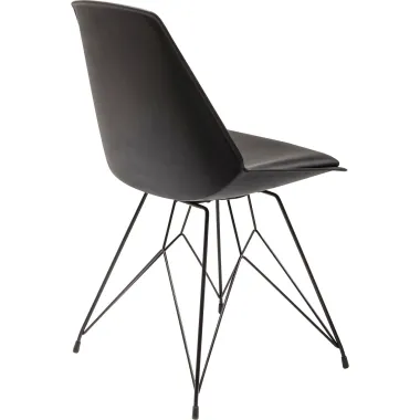 Kare Krzesło WIRE czarne 48 x 83 x 54cm / 82744