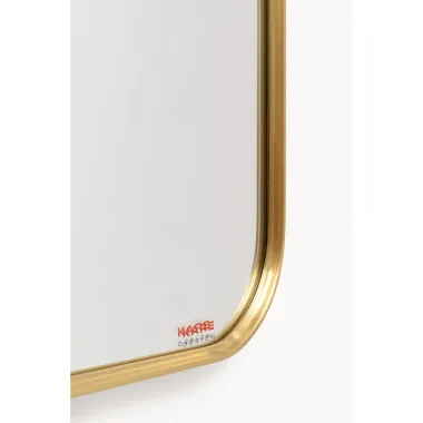 Kare Lustro ścienne PREZZO brązowe 80 x 120 x 2cm / 70720