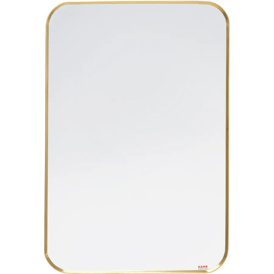 Kare Lustro ścienne SIMPLY BRASS 60 x 90 x 2cm / 70719