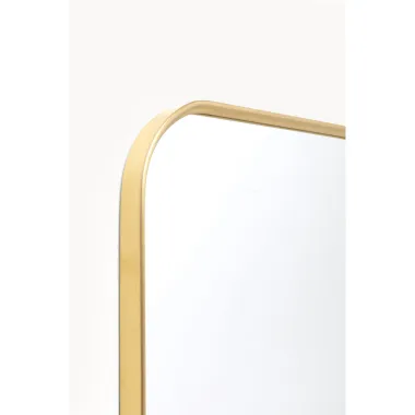 Kare Lustro ścienne SIMPLY BRASS 60 x 90 x 2cm / 70719