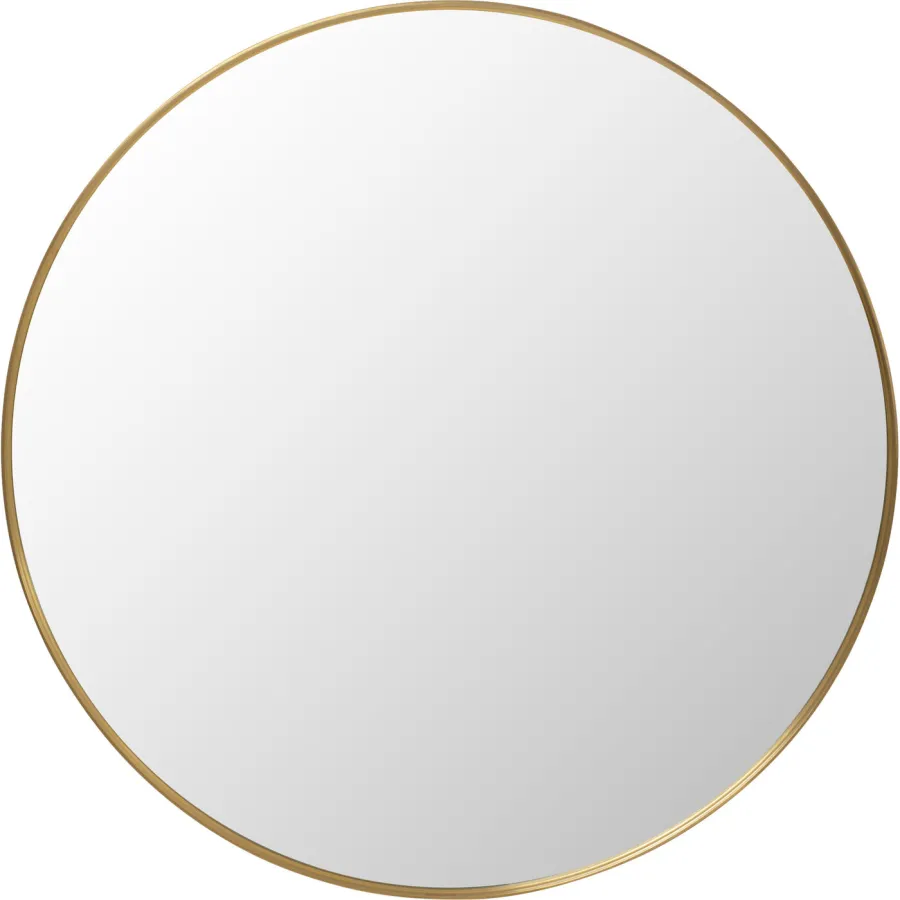 Kare Lustro ścienne SIMPLY BRASS 90 x 90 x 2cm / 70723
