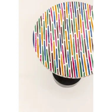 Kare Stolik pomocniczy DOMERO STICKS kolorowy Ø 25 x 50 x 25cm / 70329