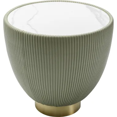 Kare Stolik boczny ENDLESS VEGAS zielony Ø 47 x 45 x 47cm / 87132