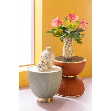 Kare Stolik kawowy MODIG ENDLESS VEGAS brązowy Ø 47 x 49 x 47cm / 87131