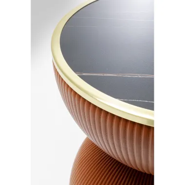 Kare Stolik kawowy MODIG ENDLESS VEGAS brązowy Ø 47 x 49 x 47cm / 87131