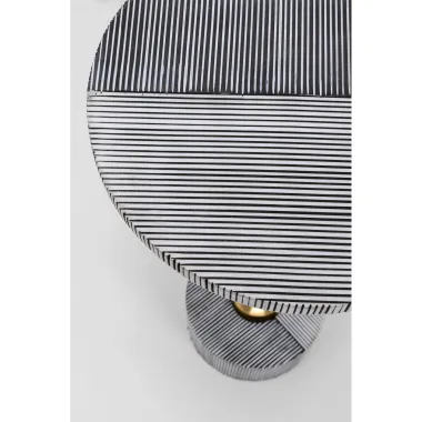 Kare Stolik pomocniczy DOMERO DOUBLE GOLD Ø 25 x 50 x 25cm / 70328