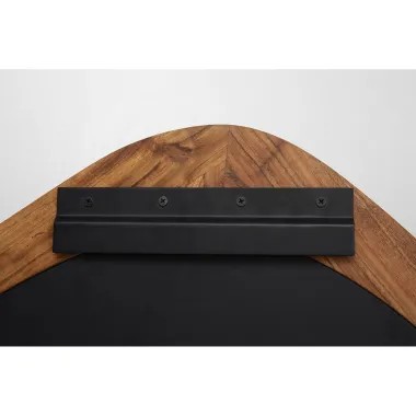 Kare Lustro ścienne JORGE brązowe 101 x 62 x 6cm / 70376