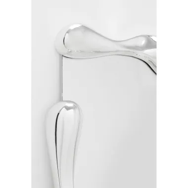 Kare Lustro ścienne LAVA srebrny 95 x 180x 17cm / 70588