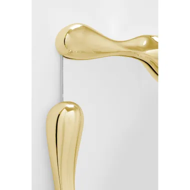 Kare Lustro ścienne LAVA srebrny 90 x 180x 17cm / 70724