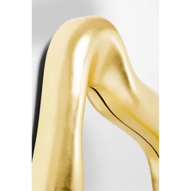 Kare Lustro ścienne HOLOGRAM złoty 76 x 119x 9cm / 83206